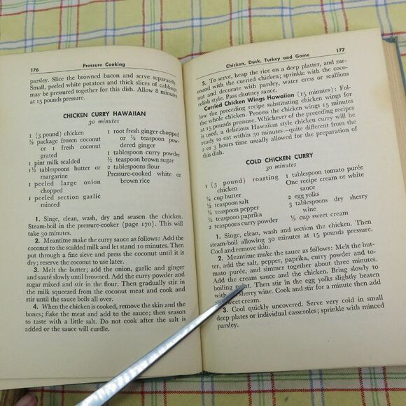 Pressure Cooking Cook Book 1947 1st Edition Ida Bailey Allen Vintage Cookbook - Picture 9 of 10